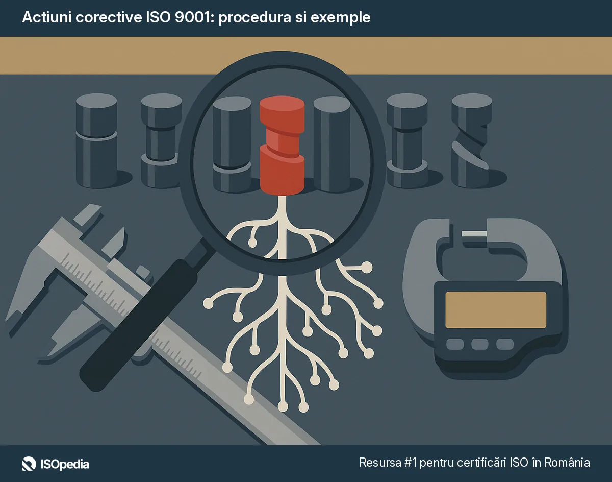 Actiuni corective ISO 9001: procedura si exemple