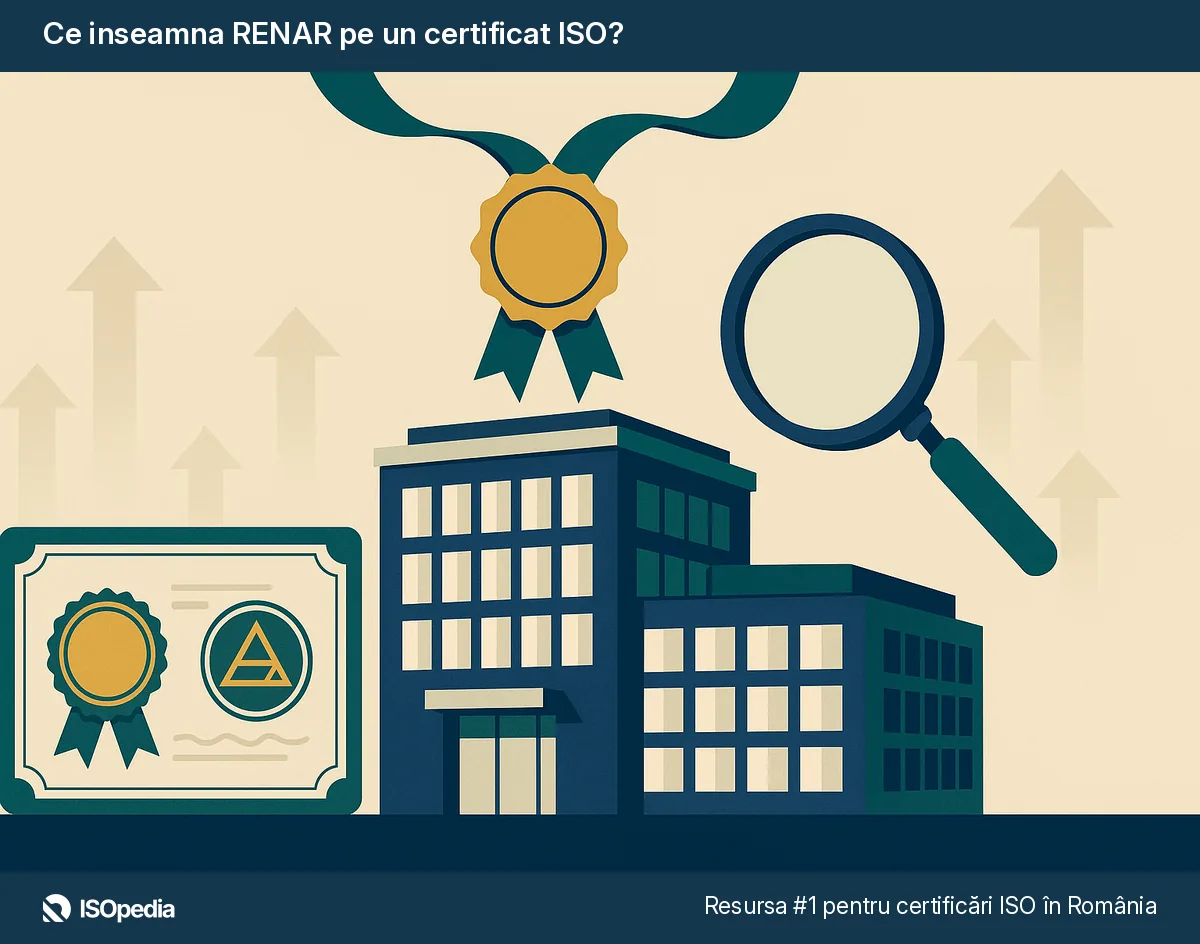 RENAR: ce este și ce înseamnă pe certificatul ISO