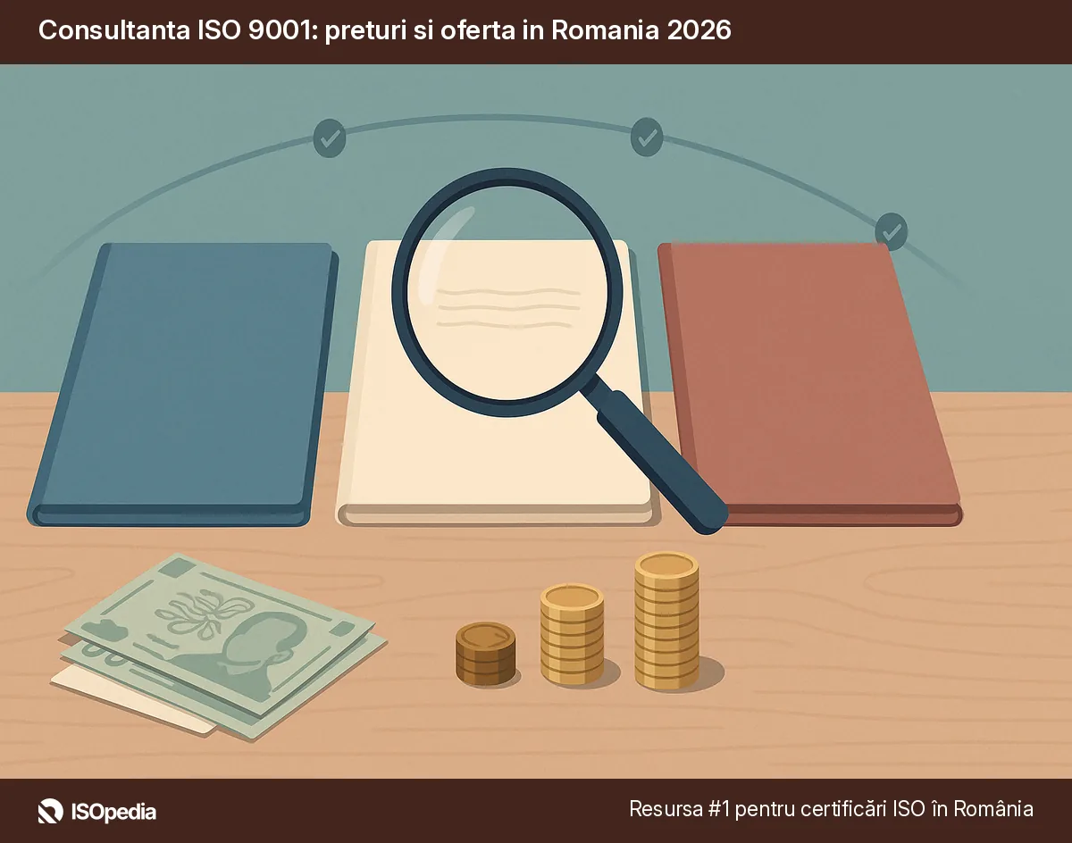 Consultanta ISO 9001: preturi si oferta in Romania 2026