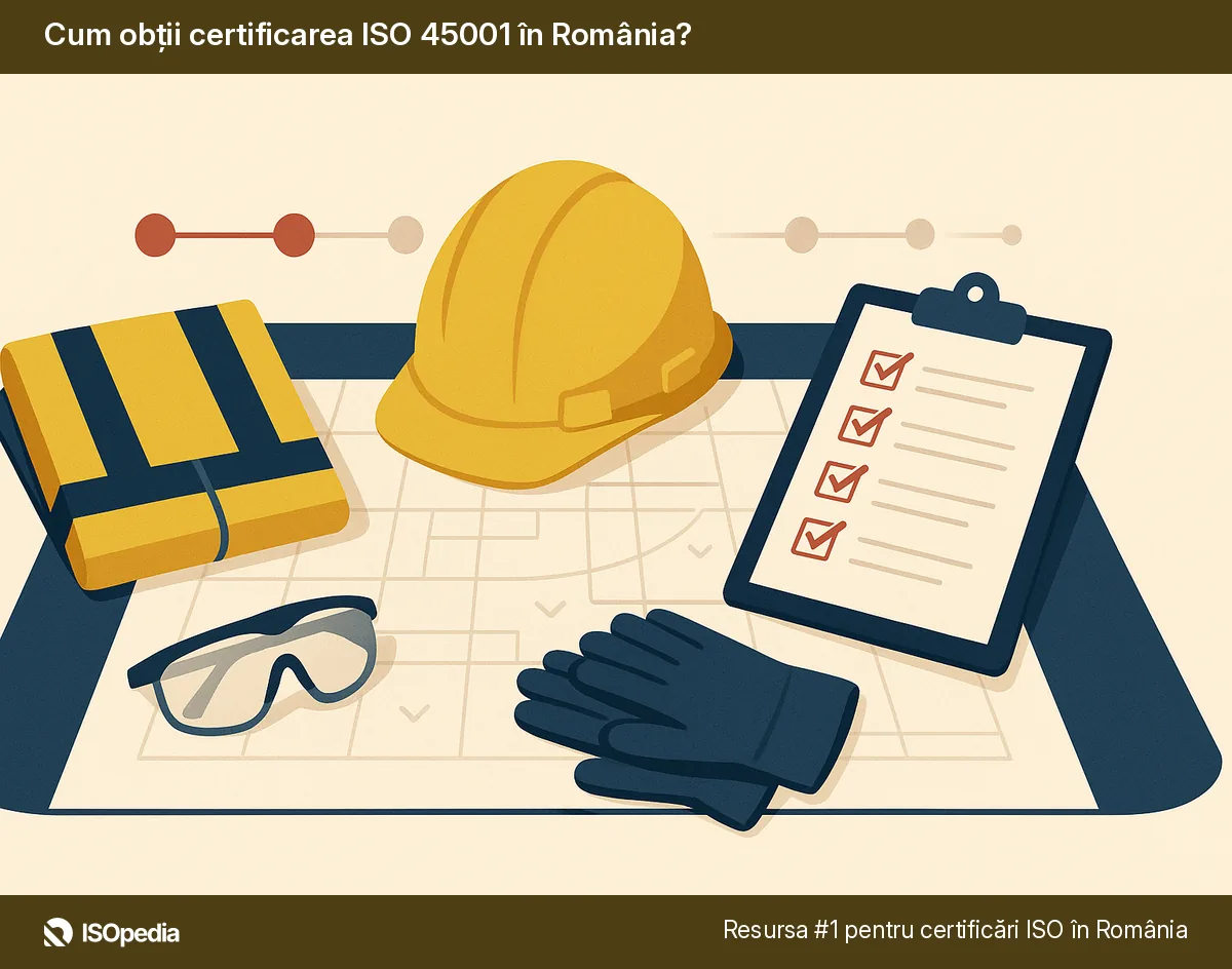 Cum obții certificarea ISO 45001 în România?