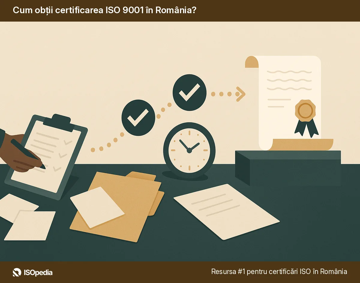 Cum obții certificarea ISO 9001 în România?
