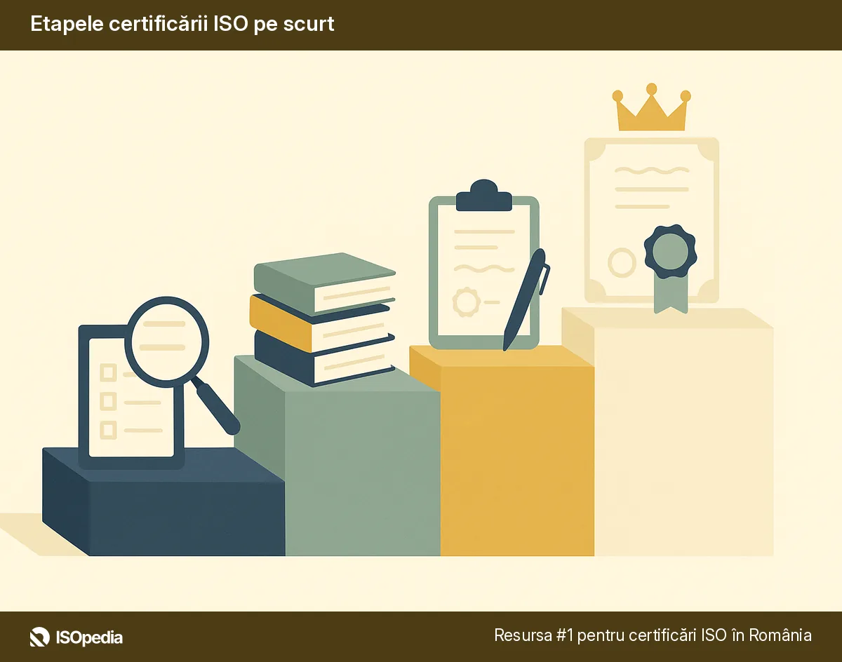 Etapele certificării ISO pe scurt