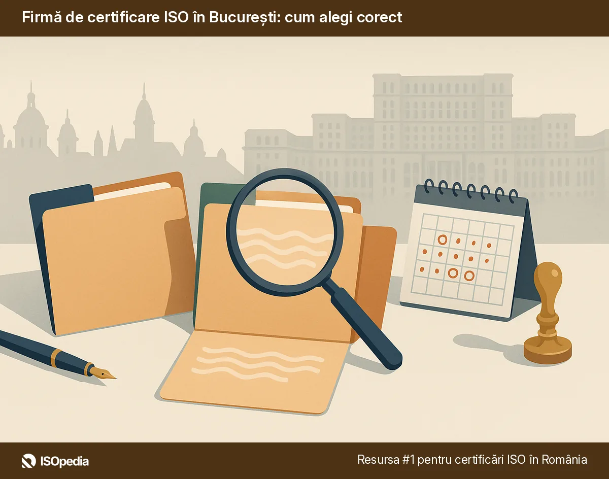 Firmă de certificare ISO în București: cum alegi corect