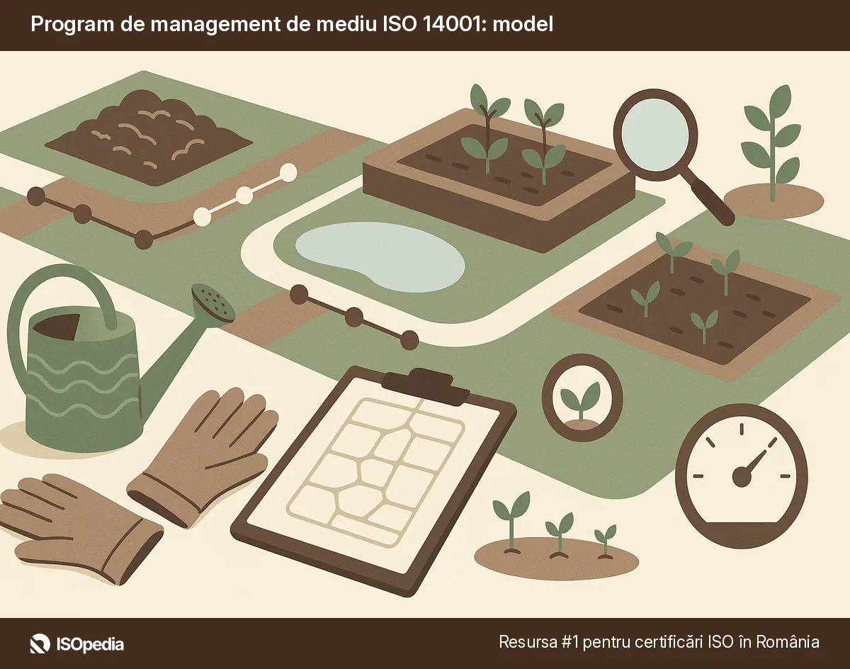 Program de management de mediu ISO 14001: model