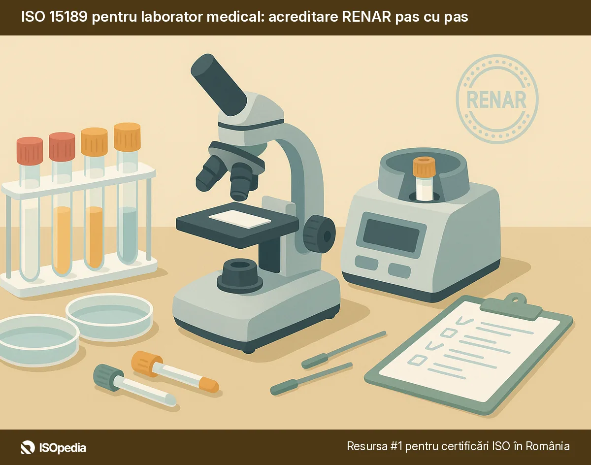ISO 15189: acreditare RENAR laboratoare medicale