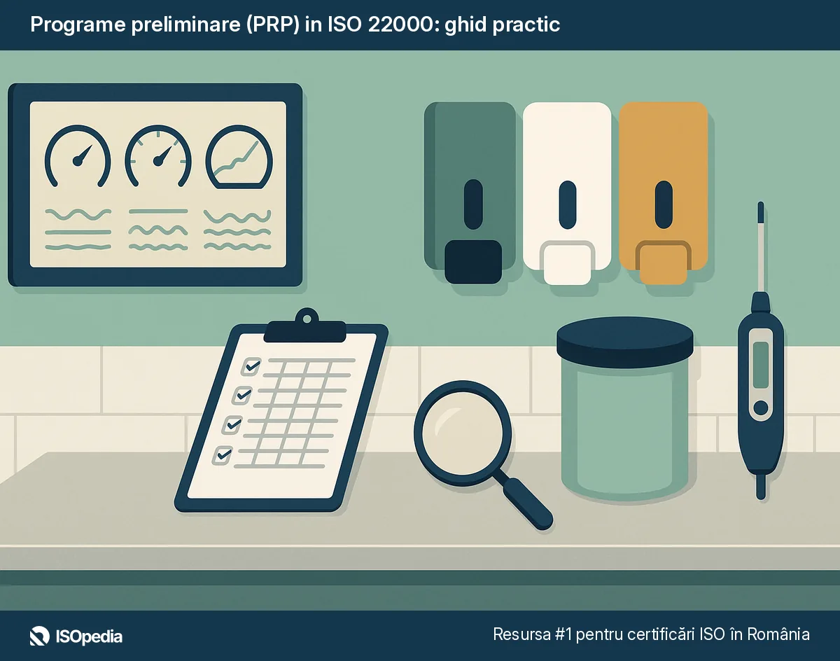 Programe preliminare (PRP) in ISO 22000: ghid practic