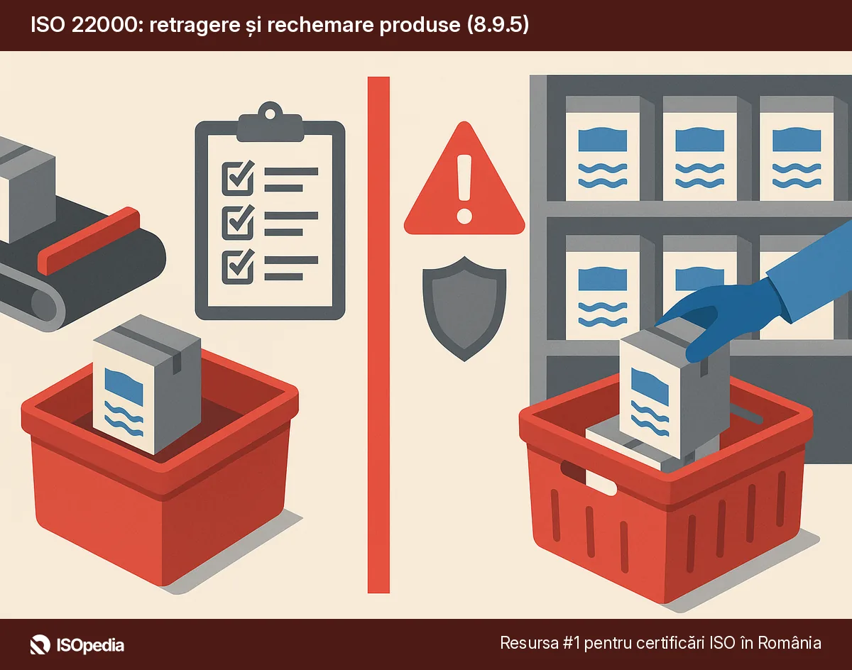 ISO 22000: retragere și rechemare produse (8.9.5)