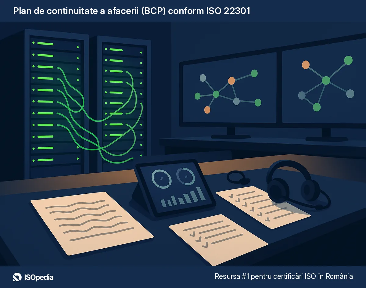 Plan de continuitate a afacerii (BCP) conform ISO 22301