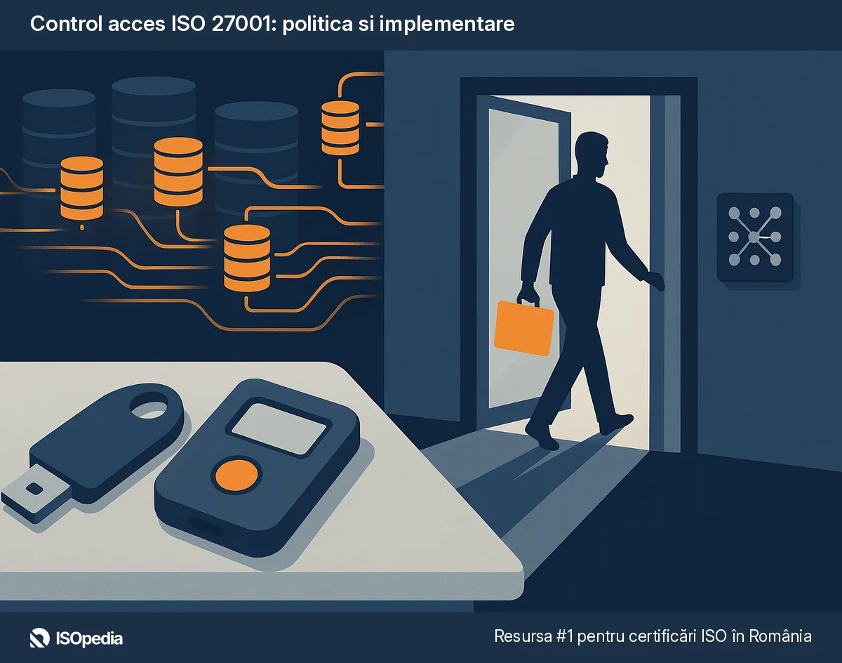Control acces ISO 27001: politica si implementare