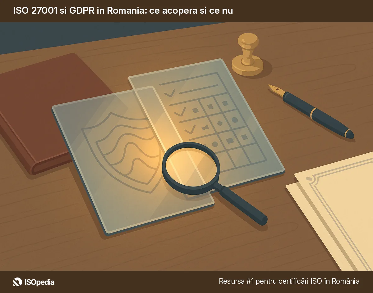 ISO 27001 si GDPR in Romania: ce acopera si ce nu