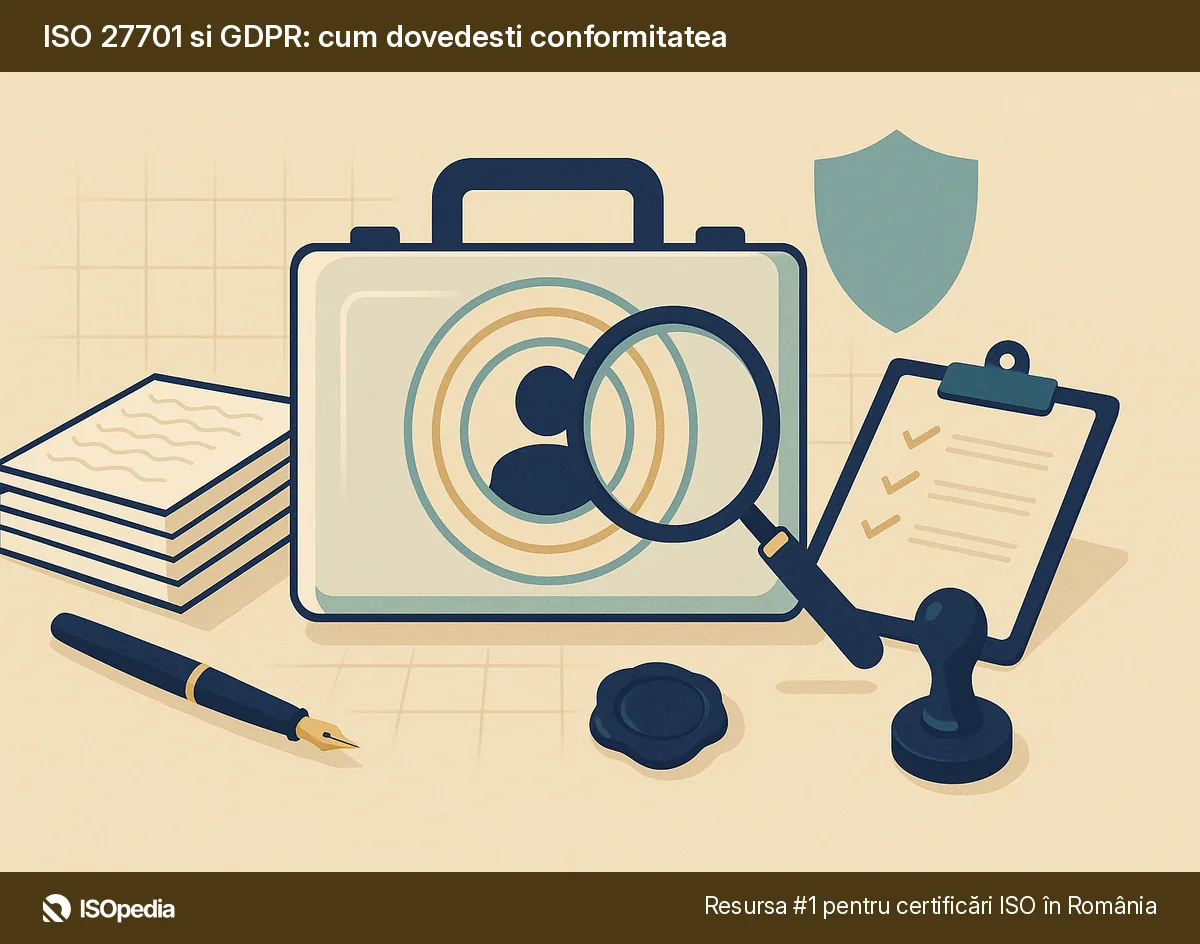 ISO 27701 si GDPR: cum dovedesti conformitatea