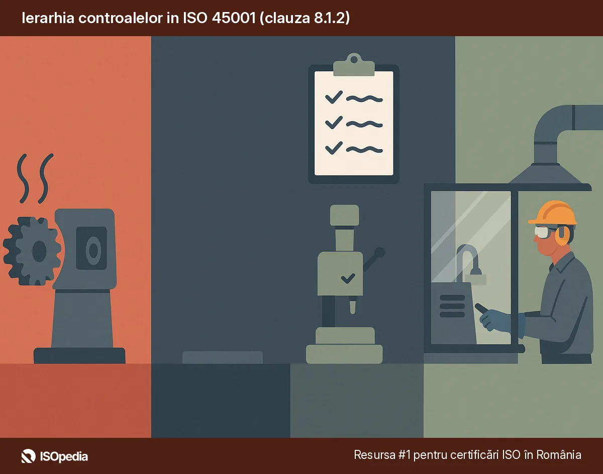 Ierarhia controalelor in ISO 45001 (clauza 8.1.2)