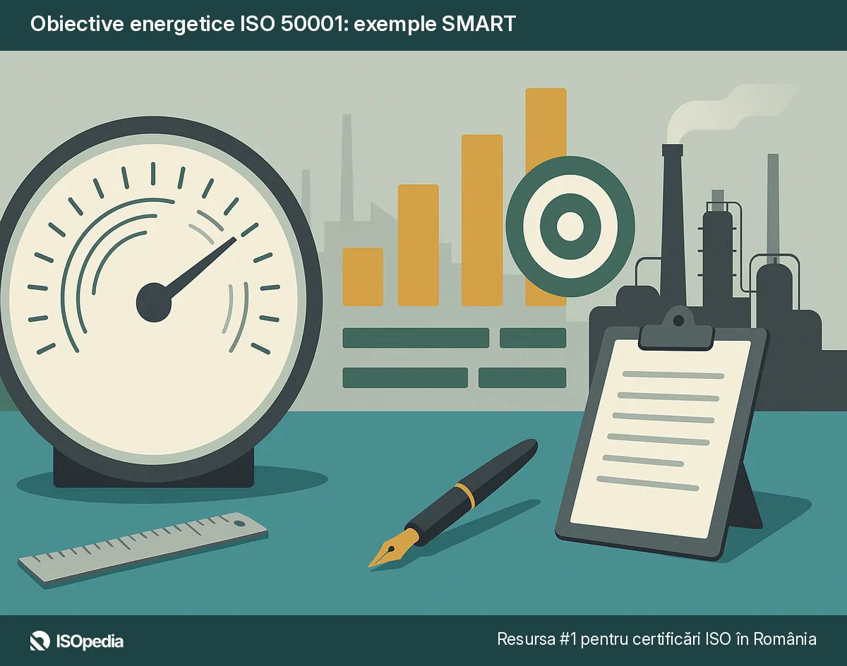 Obiective energetice ISO 50001: exemple SMART