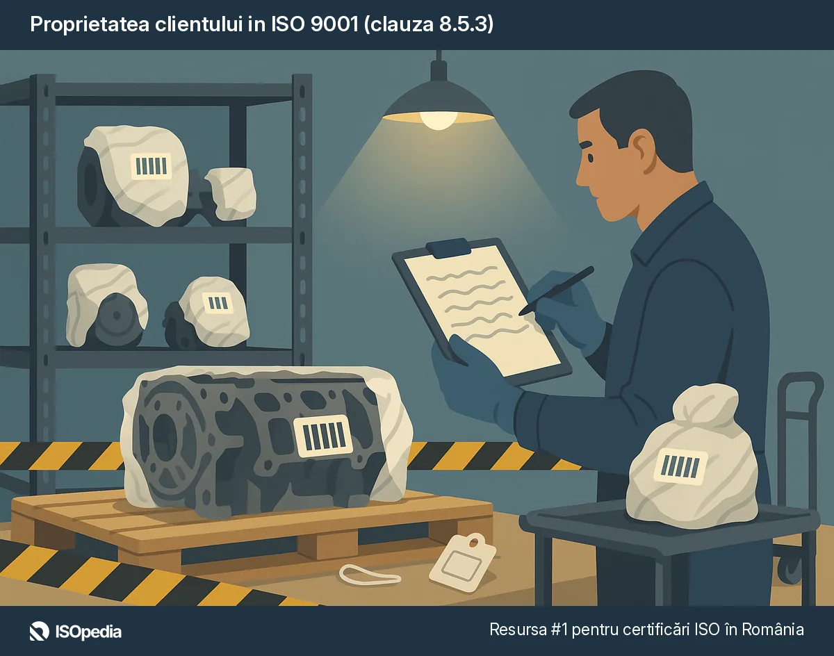 Proprietatea clientului in ISO 9001 (clauza 8.5.3)