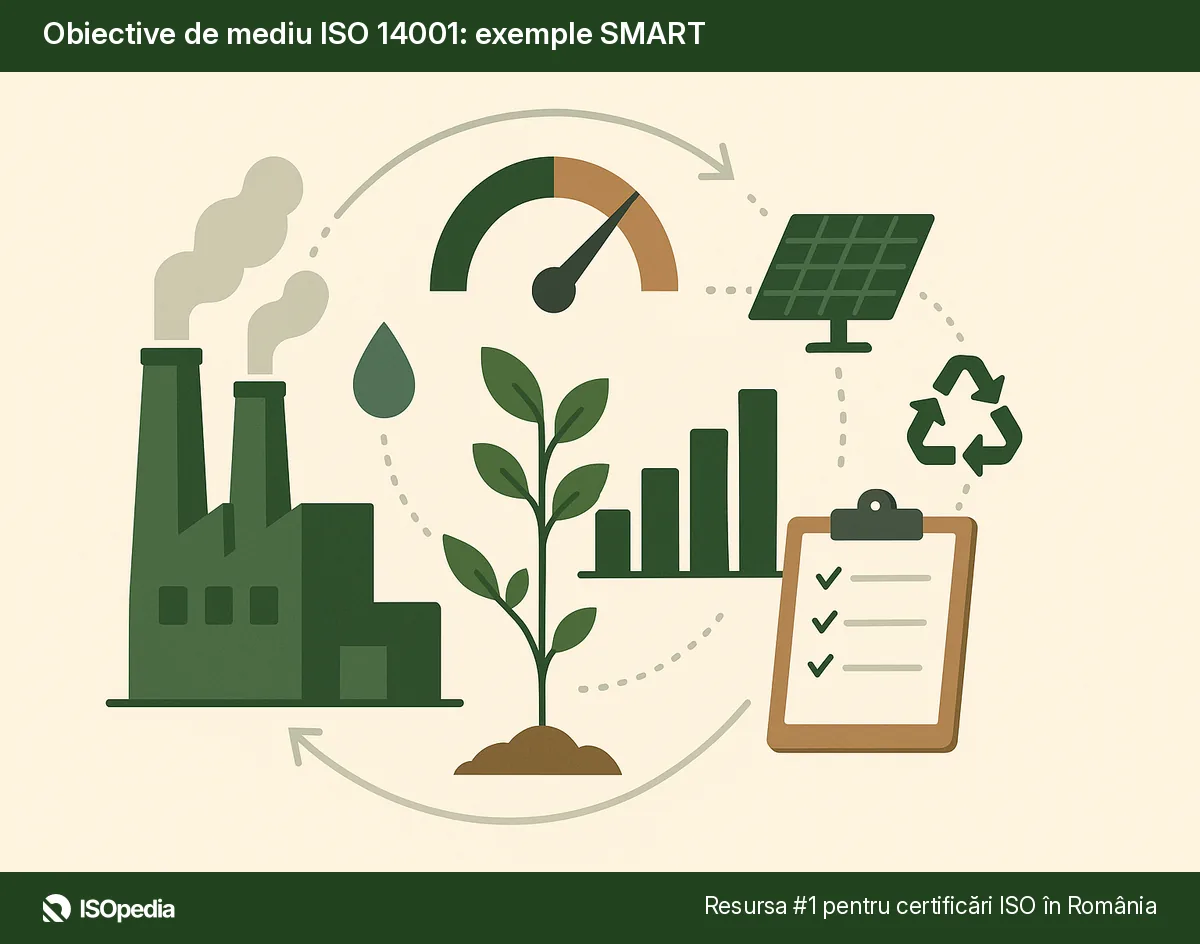 Obiective de mediu ISO 14001: exemple SMART