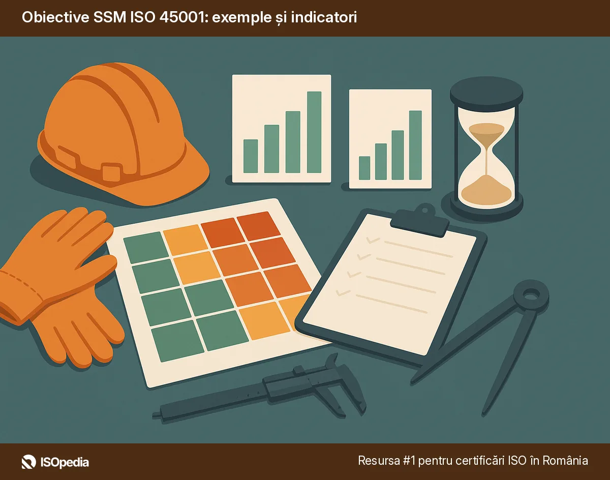 Obiective SSM ISO 45001: exemple și indicatori