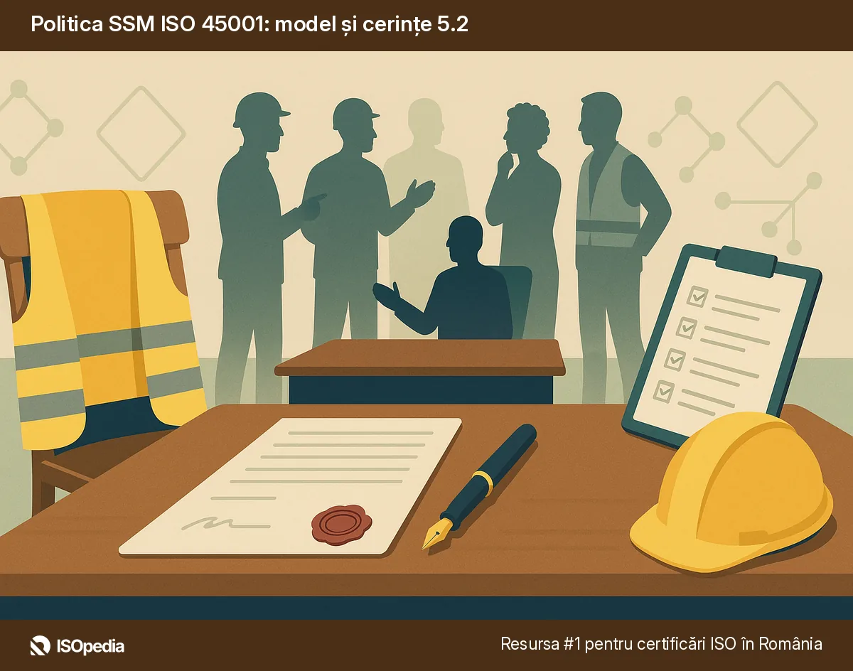 Politica SSM ISO 45001: model și cerințe 5.2