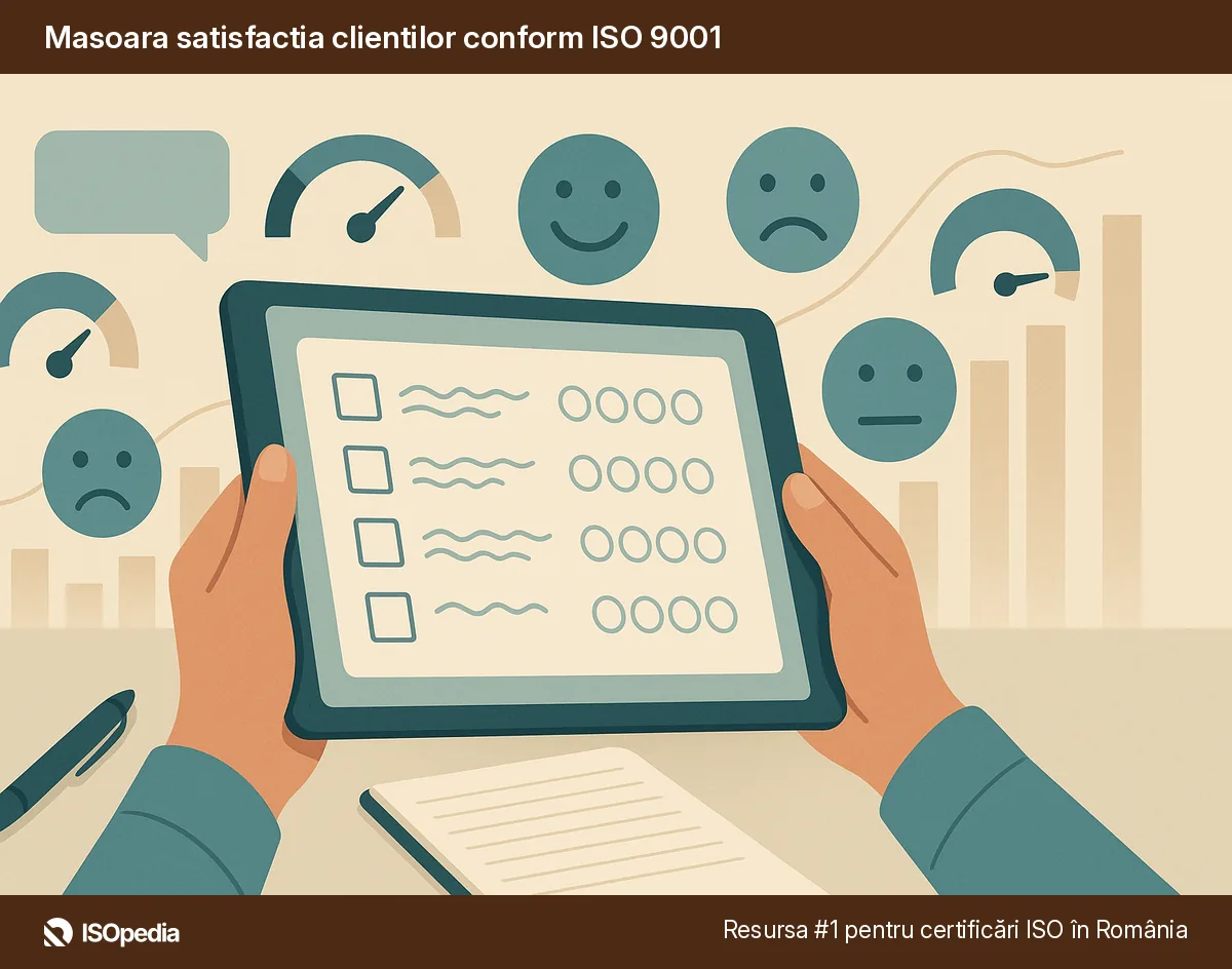 Masoara satisfactia clientilor conform ISO 9001